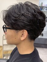 ナム 錦糸町(NAM)&nbsp;MEN'S HAIR/ブルーブラック/フェザーパーマ/錦糸町