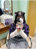イベントヘアセット/インナーエクステ/ライブヘアメ