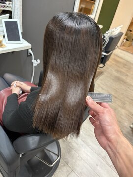 ユラ(YURA) 縮毛矯正 髪質改善 【姫路/姫路駅/韓国風】