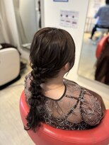 ヘアーリゾートラシックアールプラス(hair resort lachiq R+)&nbsp;お呼ばれポニーテール