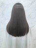【梅雨対策★うねり即解消】カット+髪質改善ストレート+TR¥16800
