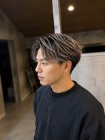 エルフグローリー(elf -glory-)&nbsp;姫路飾磨◎メンズハイライトセンターパート