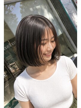アッシュ 川崎店(Ash) ボブ　ダークアッシュ