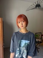 ハンク 表参道(Hank.)&nbsp;夏におすすめオレンジベージュカラー