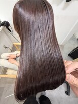 コージーエクラート 仙台店(Cozy.ECLART) 髪質改善ストレート×艶感たっぷりブラウンカラー