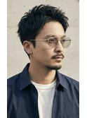 ▼アップバング/メンズカット/ツーブロック/ビジネスマン