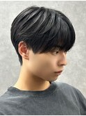 マッシュヘア/黒髪/メンズカット/men's/フェザーパーマ