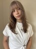 【全員】ブリーチリタッチ＋カラー＋トリートメント  ￥17500