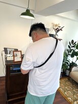 シーン(scene) 大人の刈り上げ