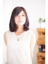 ビードロ 下北沢 ミディアムボブ 【ビードロ 下北沢駅】