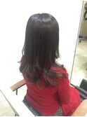 Aライン×毛先ワンカール