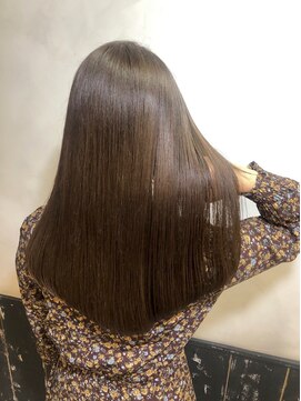 オースト ヘアー ステラ 新宿店(Aust hair Stella) Rストレート×メルティベージュ