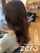 ヘアメイクゼロ 坂戸駅前店(hairmake zero) ナチュラルピンクグラデーション