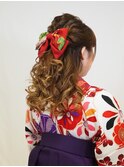 卒業式　ヘアアレンジ