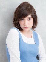 ノブヘアデザイン 杉田店(NOB hairdesign)&nbsp;〈NOB杉田店〉ショートボブウルフ風バング黒髪デジタルパーマ