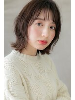 カバーヘア ブリス 上尾西口店(COVER HAIR bliss)&nbsp;□シースルーバング小顔外ハネボブウルフ206★上尾20代30代40代