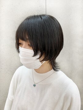 ヴェイン 渋谷(vain) 【vain#☆】顔まわり可愛いショートウルフ