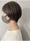 大人可愛いナチュラルレイヤーショート