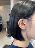 ボブ×インナーネイビー