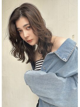 ベイルーム(BAYROOM by HONEY omotesando) 大人可愛い20代30代40代素髪レイヤー×ショコラベージュ