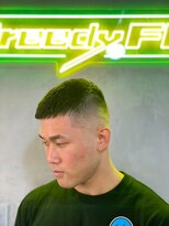 グリーディーフォックス 三軒茶屋(GreedyFOX)&nbsp;波巻き/マッシュパーマ/ウルフ/ハイライト<理容室>三軒茶屋