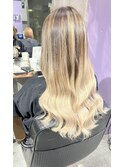 エクステバレイヤージュ ホワイトベージュ◎60枚
