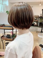 カレン 銀座(Karen)&nbsp;透明感ボブ/ココアベージュ/タッセルカラー/ミニボブ[日比谷