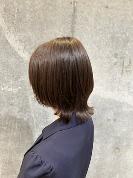 ニカ 溝の口(NICA) 暗髪×ショートウルフスタイル＊【NICA溝の口店】