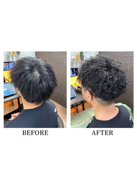 ヘアーメイク クーラ 行橋店(Hair make CURA) 束感黒髪ナチュラル人気流行センターパート韓国風