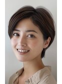 ショートスタイル【松戸・五香・白髪染め・カラー専門店】