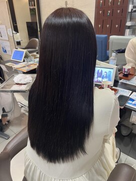 プライズ 池袋店(prize) ダークバイオレットツヤ感透明感抜群☆池袋