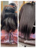エステ級ヤバ髪矯正
