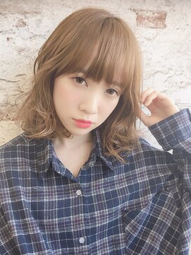 リープアルケー ヘアアンドヘッドスパ 錦糸町北口店(leap arche Hair&head spa) レイヤーカット/ウェットヘア/デザインカラー/夏/錦糸町