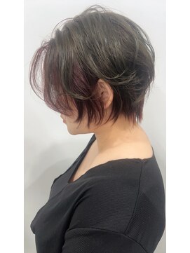 ボニークチュールドットエス(.S) レイヤーショート/神戸/大人ボブ/40代ボブ/ショートボブ