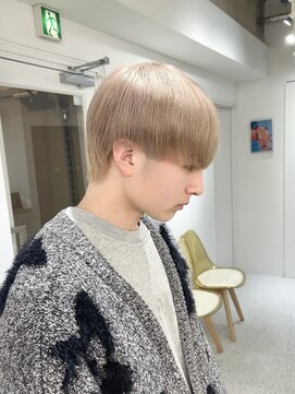 メンズペレ 渋谷(MEN'S PELE) ニュアンスパーマ/韓国マッシュ/スパイキーショート/渋谷