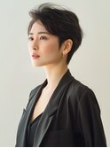 ☆オリーブグレーココアベージュ小顔クラゲヘアー/黒髪/髪質改善