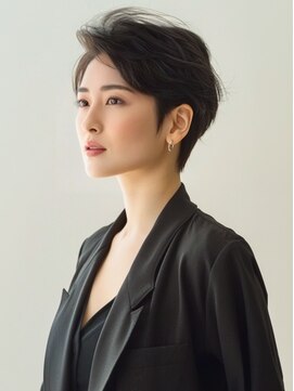 アルトリスト(Altruist Aging×HAIR&SPA) ☆イメチェンピンクベージュアンブレラカラー前髪クールショート