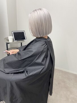 シムス(SIMS) シルバー×ミニボブ