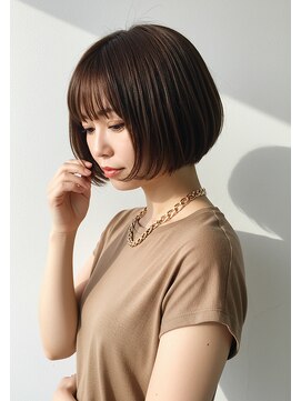 アントワープトーキョー(antwerp TOKYO) 30代40代50代簡単スタイリングヘアミニボブ髪質改善カラー