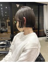 パープル(PURPLE)&nbsp;ミニボブ/切りっぱなしボブ