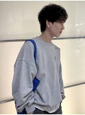 ナチュラルヘア　ナチュラルマッシュ　韓国マッシュ