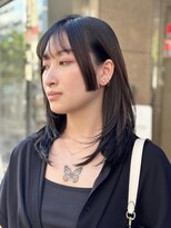 ノブレス ノアール(NOBLESSE NOIR)&nbsp;姫カット/ミディアムレイヤー