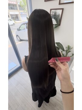 エルフ(elf) グレージュ　赤み無しカラー　ワンカラー　ヘアカラー