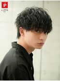 【LIPPS天神】ソフトツイストパーマ　ショートウルフ