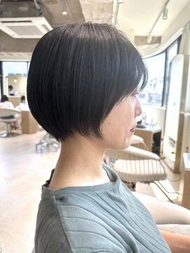 コンティロミー(CONTI ROMMY.) 20代30代40代50代◎マッシュボブ黒髪ショート◎髪質改善