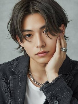 フェノメノン 栄店(PHENOMENON) メンズカット/センターパート/ニュアンスパーマ/眉毛//栄