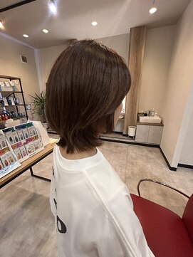 ジャストビューティサンク 上大岡(Just Beauty CiNQ) ショートレイヤー/ほんのりパープル