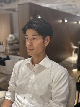 ウノプリールヴァモス(unopulir Vamos) 七三分けオールバックセンターパートビジネス