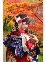 ブルームス アンジュ(Blooms Unge)&nbsp;あみおろし、振り袖着付け