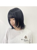 顔まわりレイヤーで一癖つけてお洒落に★小顔